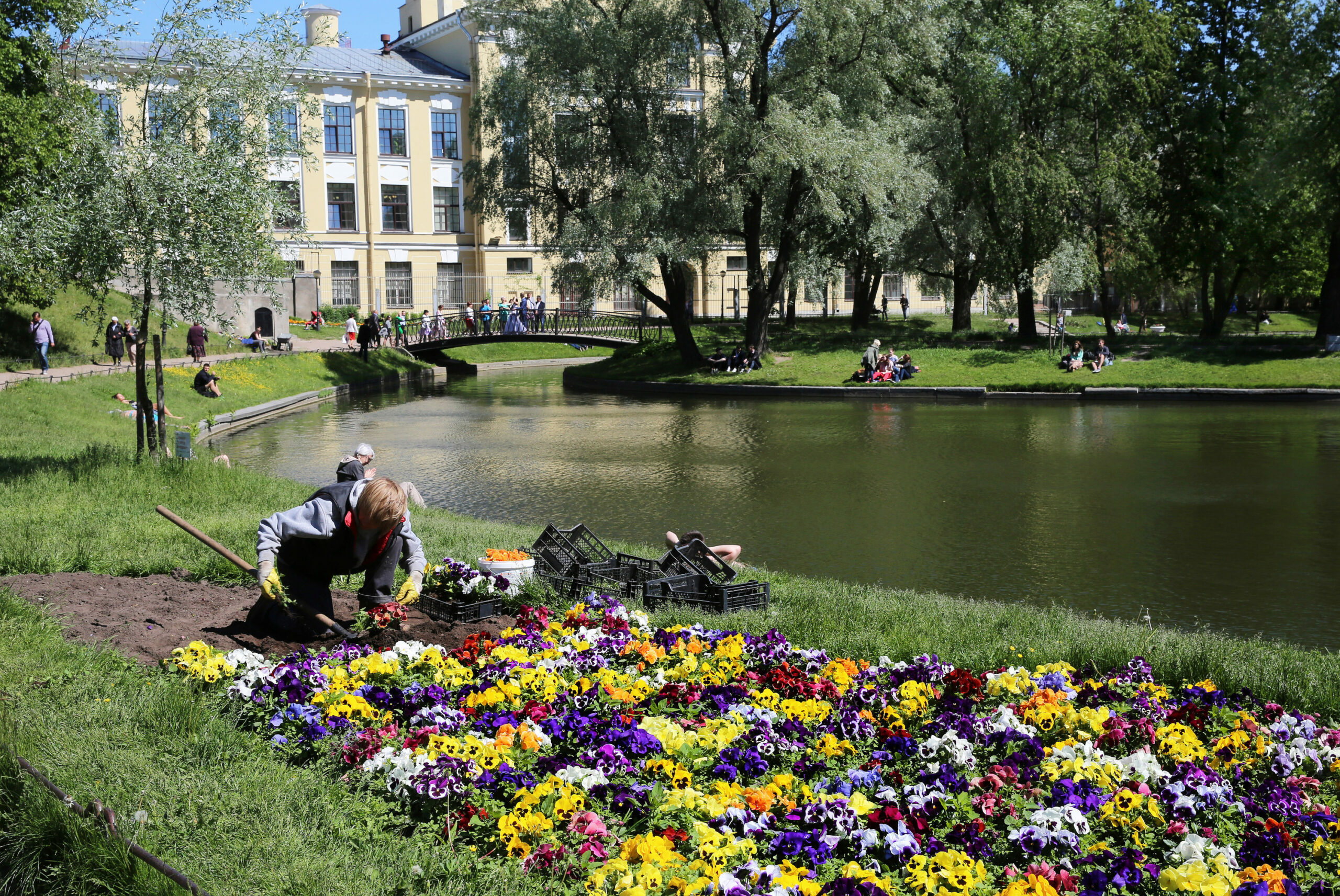 Карта спб юсуповский сад