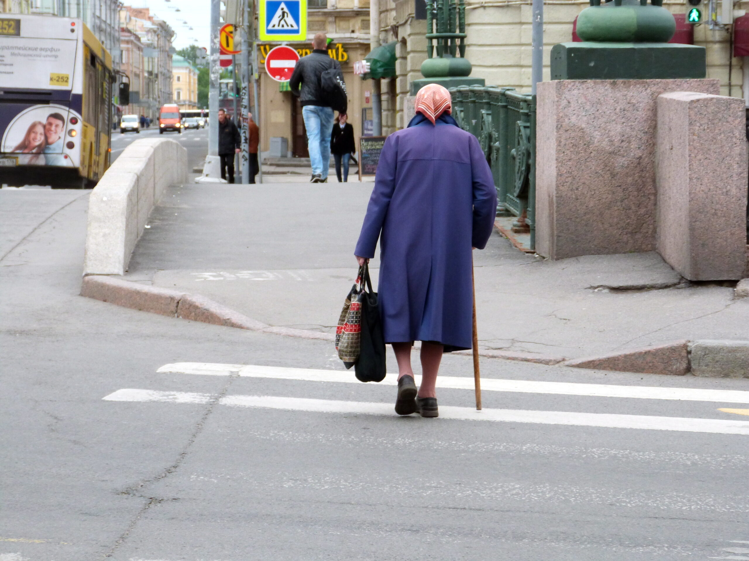 Пенсионеры петербурга